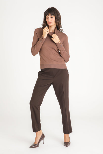 סריג צווארון גולף לנשים | קנת קול