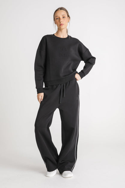 סווטשירט לוגו בולט לנשים | קנת קול