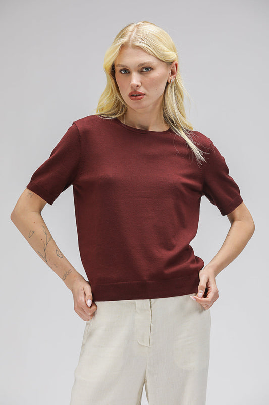 טישירט סרוגה לנשים | קנת קול