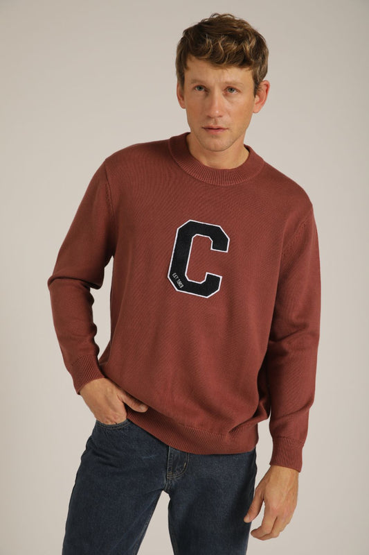 סריג עם פאץ' אות לוגו | קנת קול