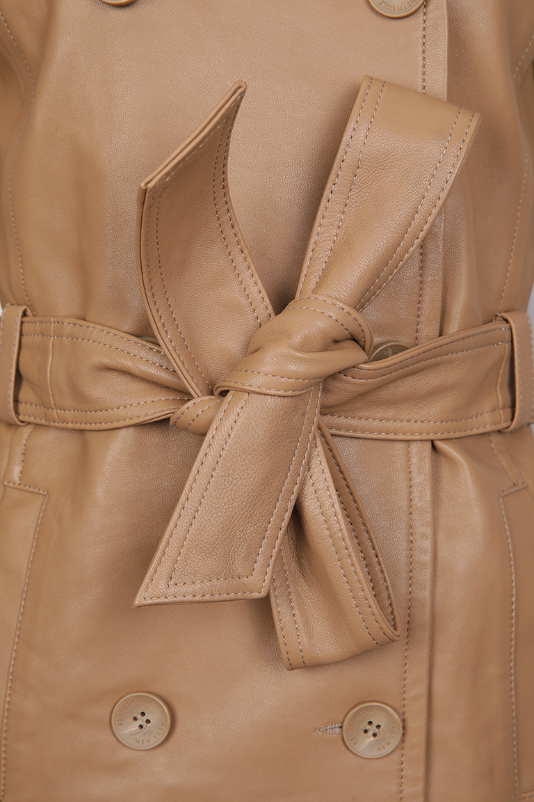 מעיל טרנץ' מעור