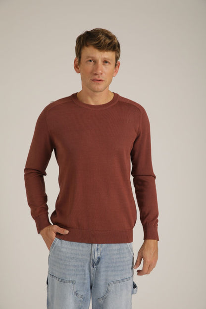 חולצת סריג בגזרת רגלן לגברים | קנת קול