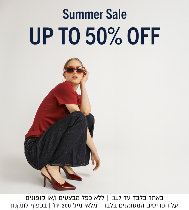 Summer Sale
UP TO 50% OFF
SHOP WOMEN
SHOP MEN