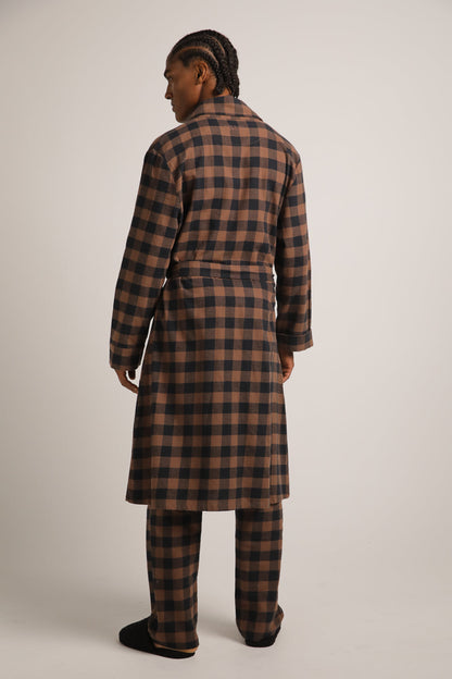 חלוק בית בסגנון משבצות | קנת קול