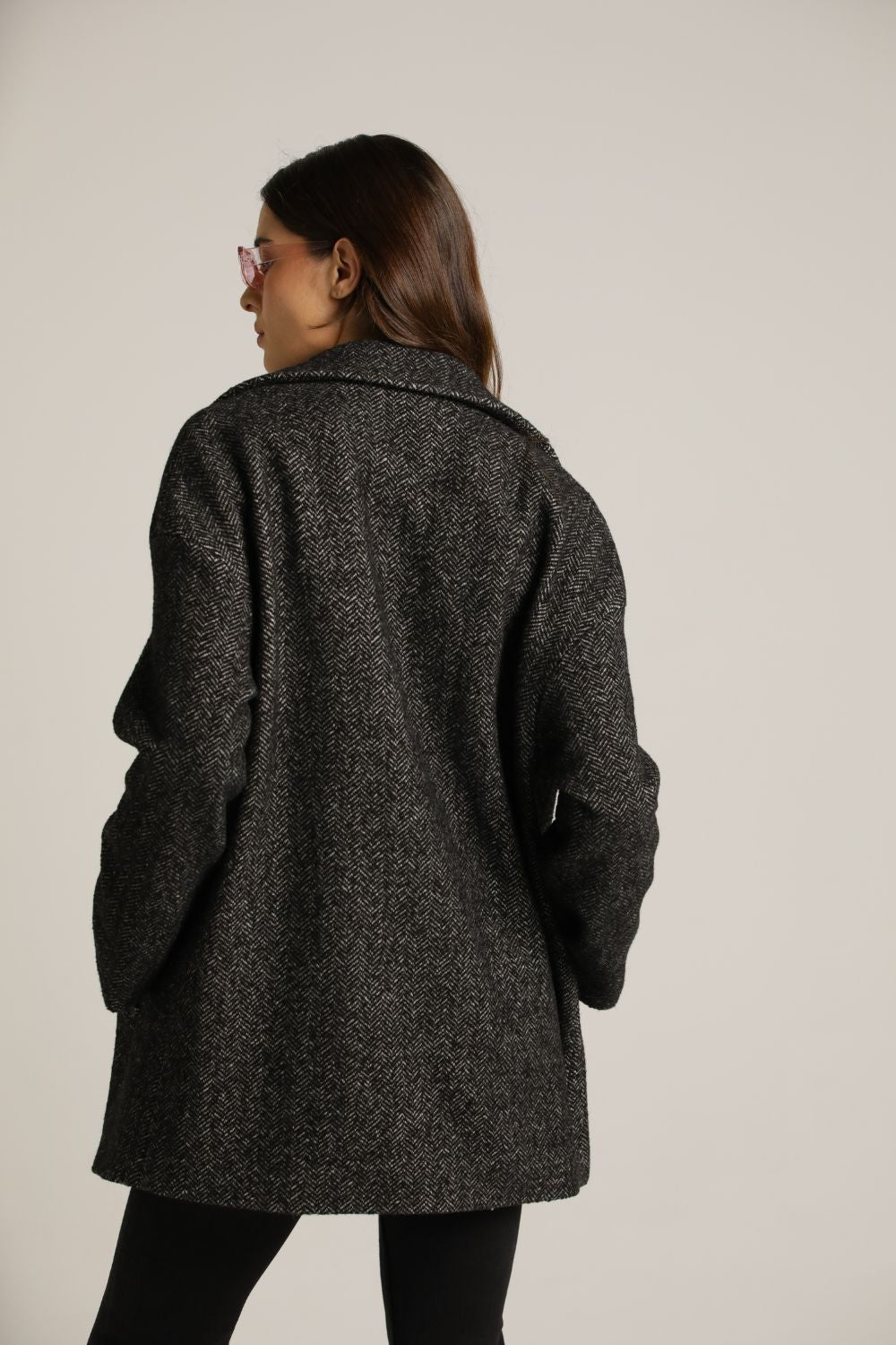 מעיל אלגנטי בגזרת אוברסייז | קנת קול