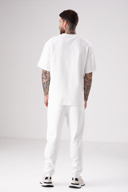 חולצת אינטרלוק עם חצי רוכסן