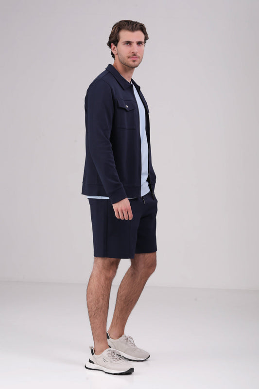 מכנס ברמודה אינטרלוק