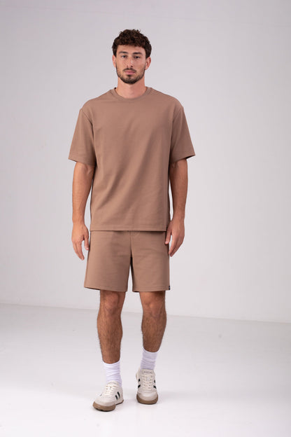 מכנס ברמודה טקסטורלי