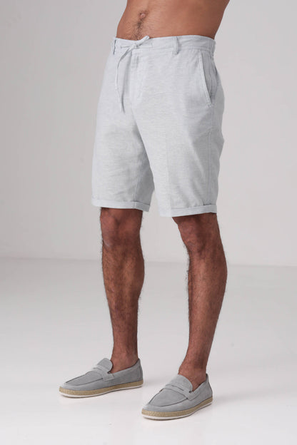 מכנסי ברמודה פשתן לגבר