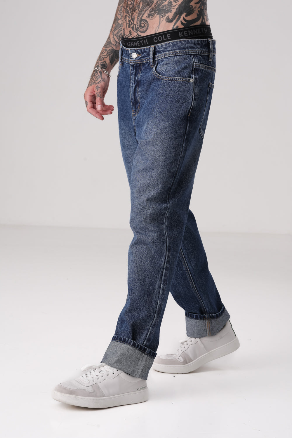 מכנס ג'ינס קלאסי גזרה ישרה