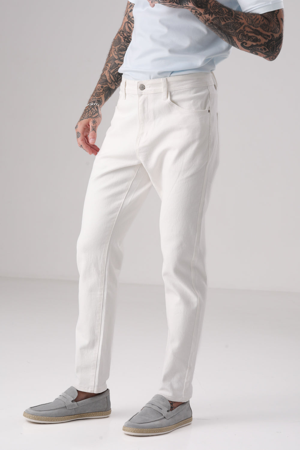 מכנס ג'ינס בגזרת Slim