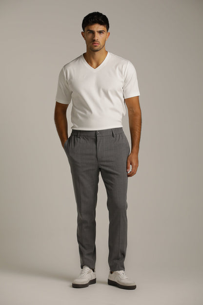 מכנסי סמי פורמל במראה קלאסי | קנת קול