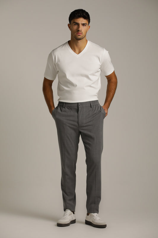 מכנסי סמי פורמל במראה קלאסי | קנת קול