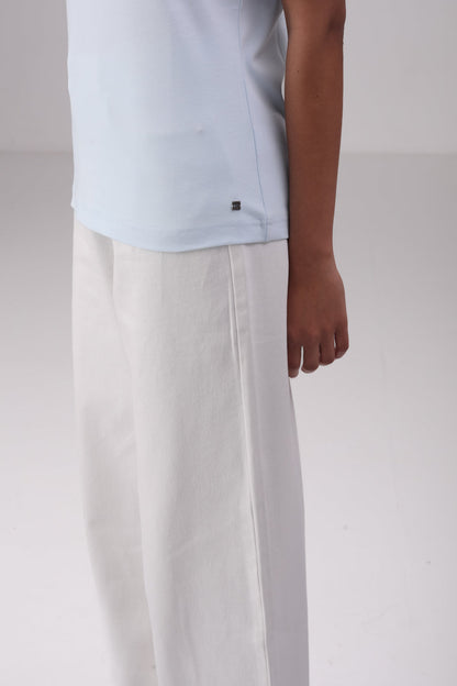 חולצת טי צווארון עגול לנשים