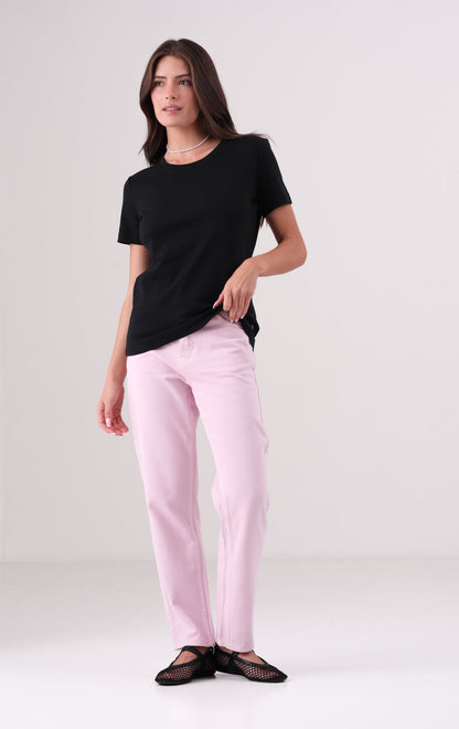 חולצת טי צווארון עגול לנשים