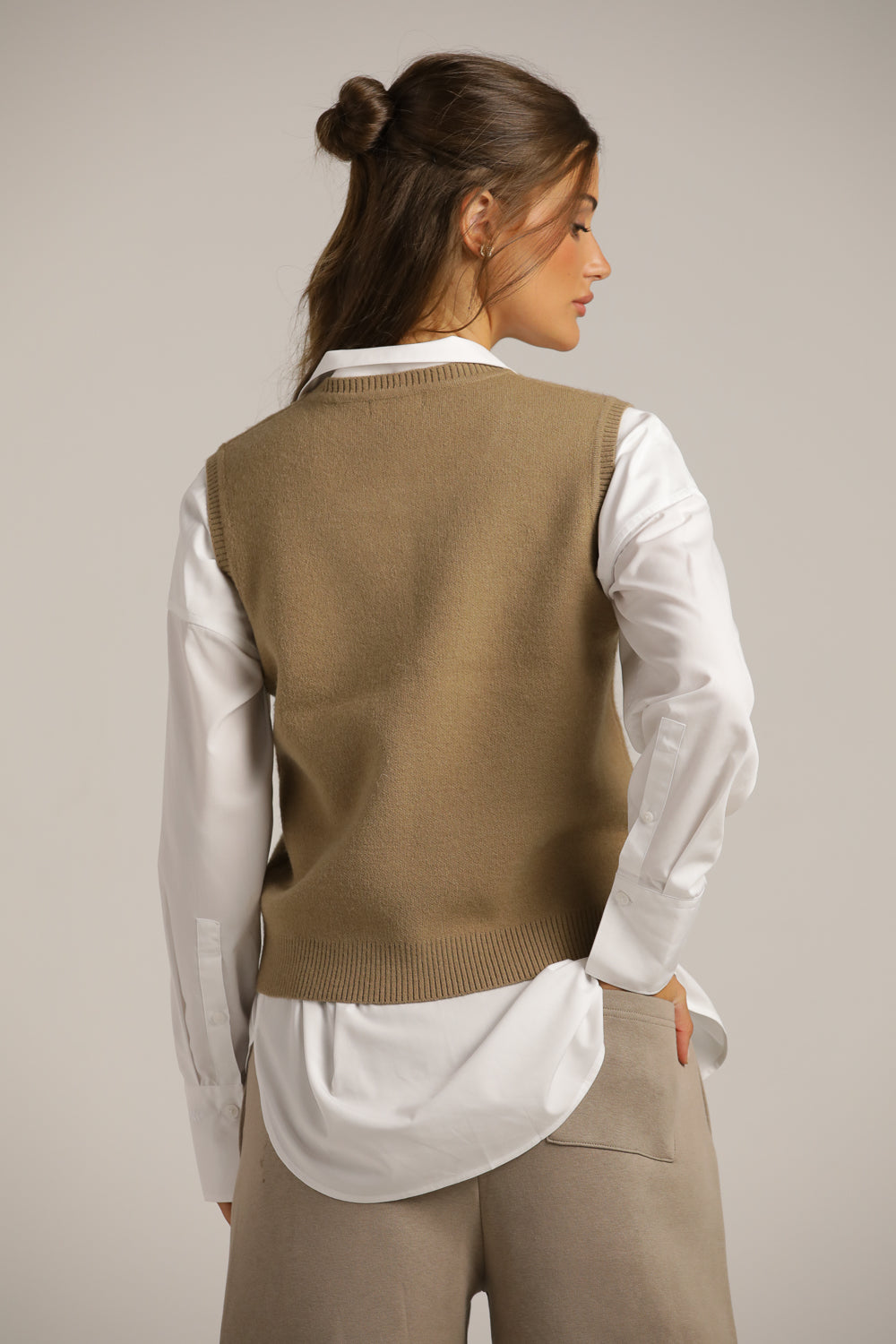 ווסט סרוג ממותג לנשים | קנת קול