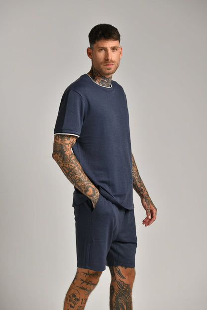 טי שירט אוברסייז פיקה לגברים