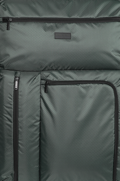 מזוודה בד 20' בצבע ירוק