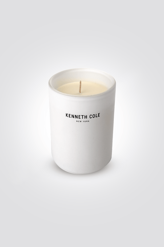 נר ריחני דקורטיבי בריח אוריינטל רוז 260 גר' בצבע לבן