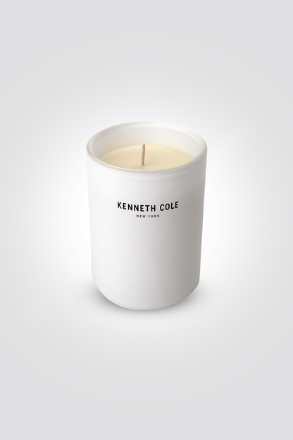 נר ריחני דקורטיבי בריח אוריינטל רוז 260 גר' בצבע לבן