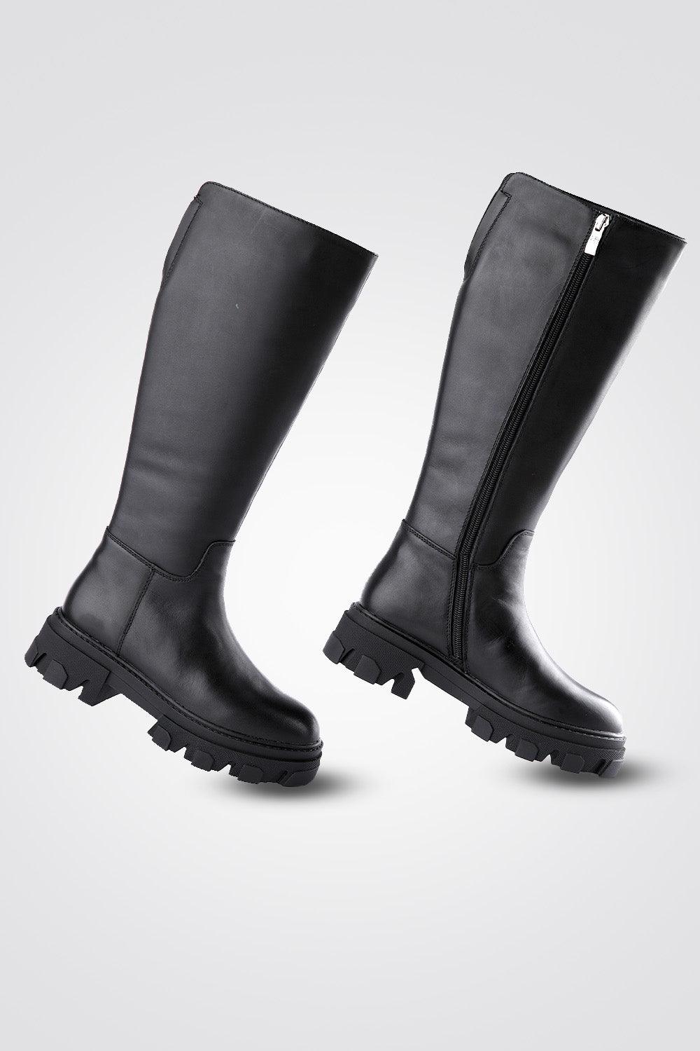 מגפי ברך סוליית טרקטור BLACK - MASHBIR//365