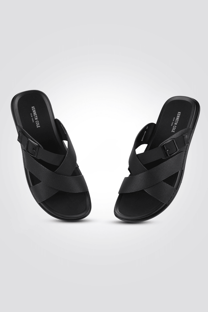 כפכפים לגבר X STRAP בצבע שחור - MASHBIR//365