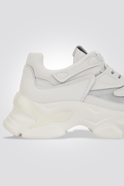 נעלי טריינר לנשים לבן וכתום