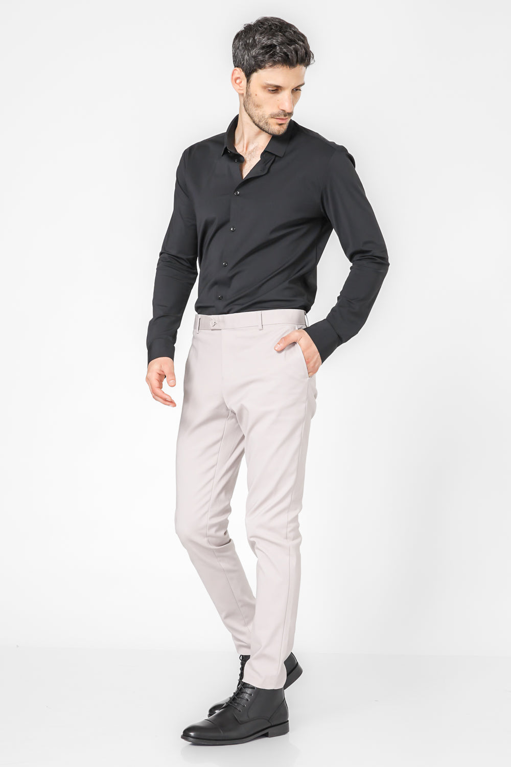 מכנסיים מחויטים SLIM