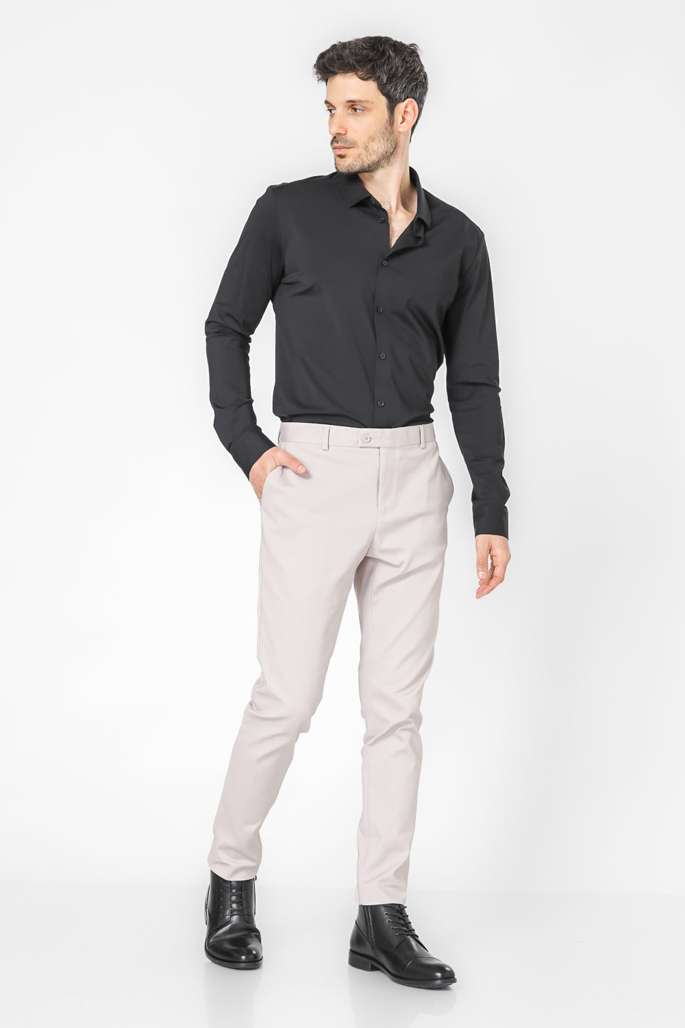 מכנסיים מחויטים SLIM