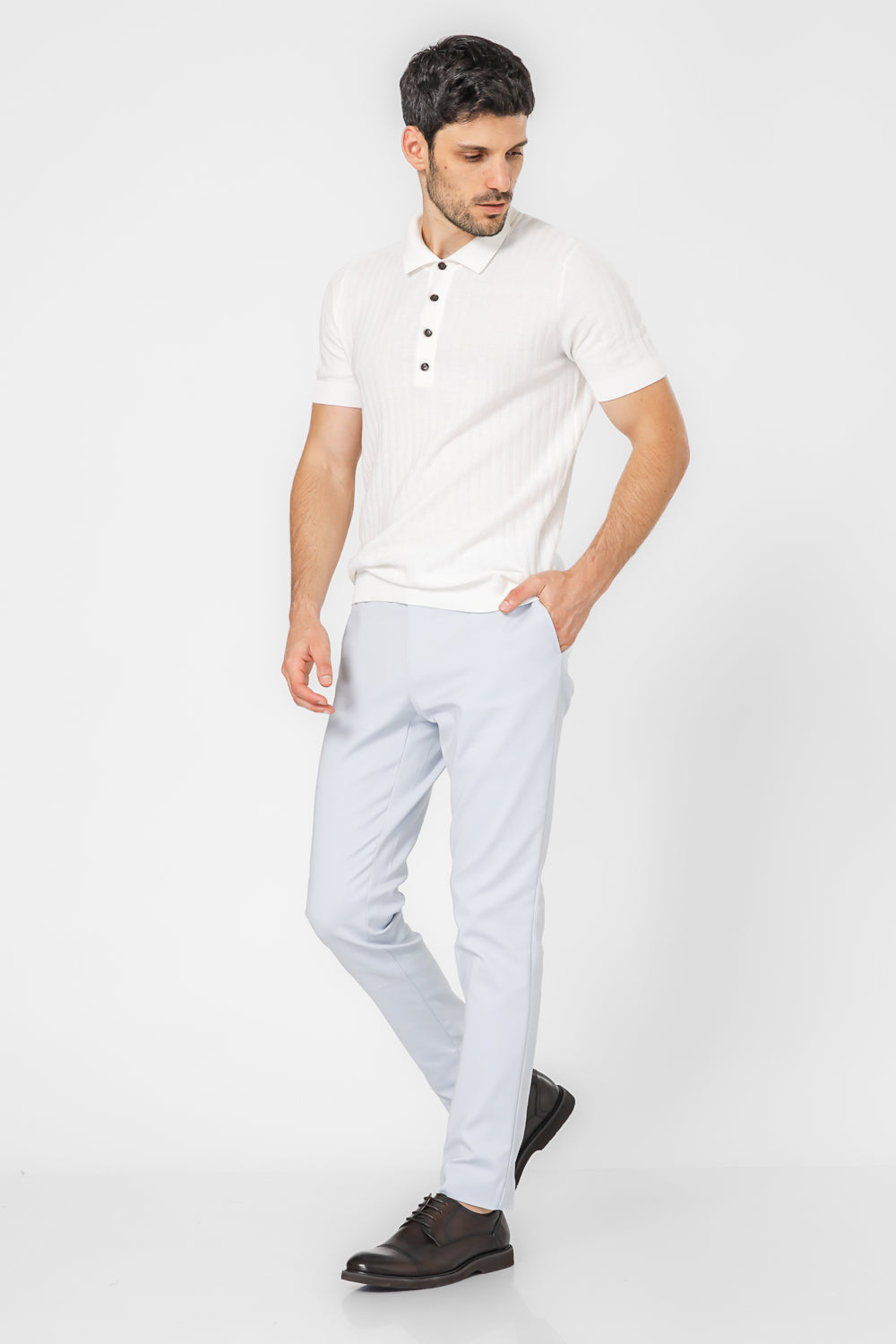מכנסיים מחויטים SLIM
