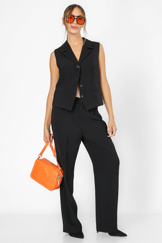 ווסט מחויט בצבע שחור | קנת קול