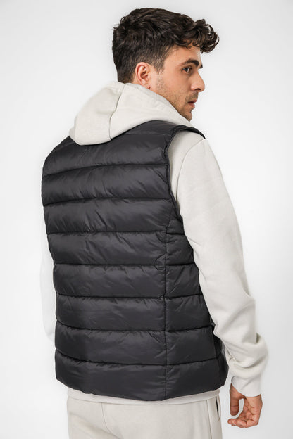 ווסט מרופד עם צווארון גבוה | קנת קול