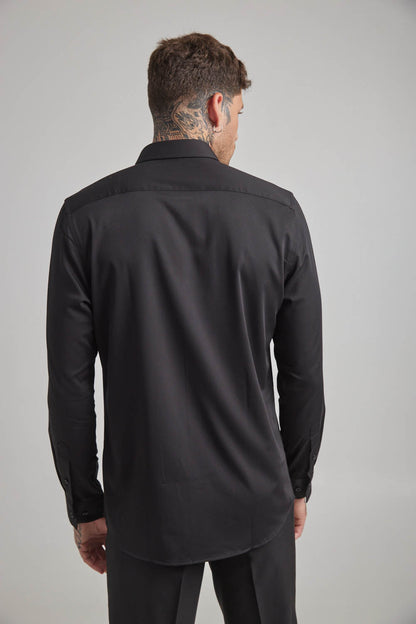 חולצה מכופתרת בגזרת Slim