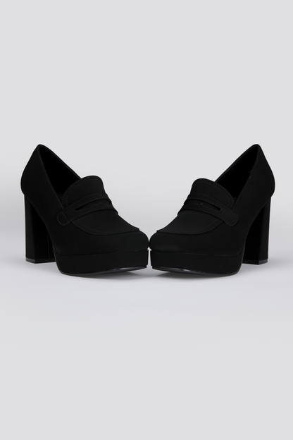 נעלי עקב בסגנון מוקסין | קנת קול