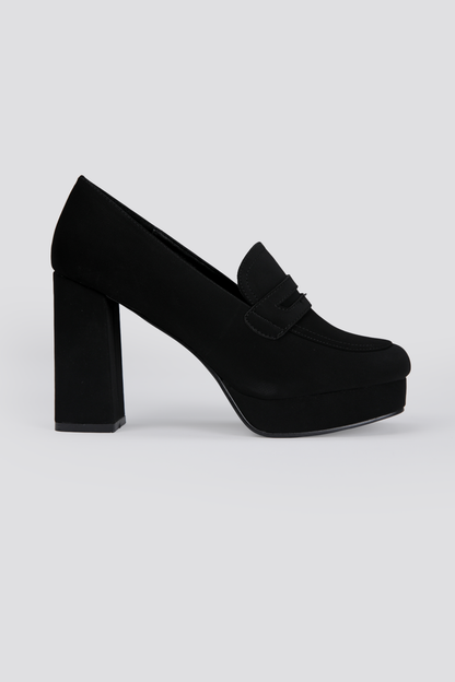 נעלי עקב בסגנון מוקסין | קנת קול