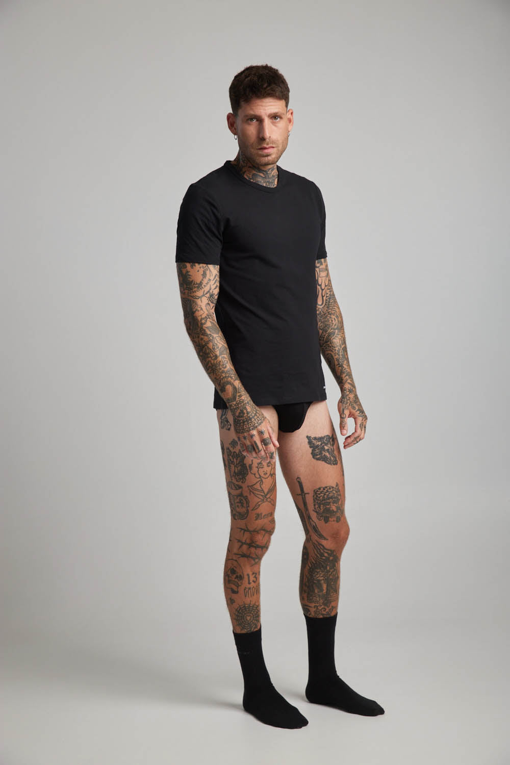 מארז שתי חולצות בייסיק לגברים