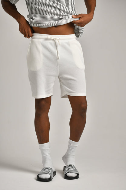 מכנסי ברמודה וואפל לגברים