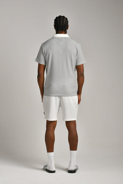 מכנסי ברמודה וואפל לגברים