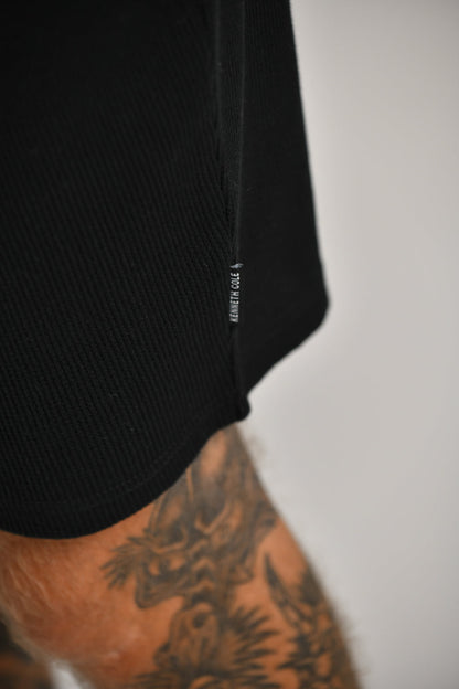 מכנסי ברמודה וואפל לגברים