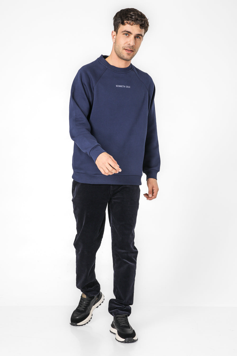 סווטשירט אוברסייז עם הדפס בגב