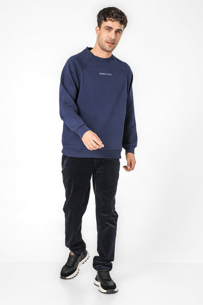 סווטשירט אוברסייז עם הדפס בגב