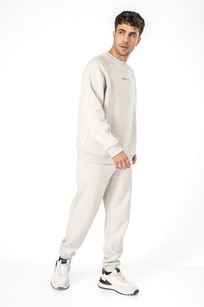 סווטשירט אוברסייז עם הדפס בגב