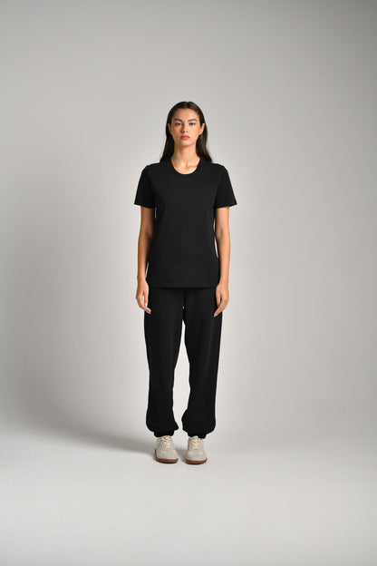 טישירט בייסיק צווארון עגול