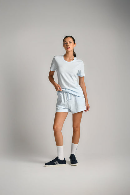 טישירט בייסיק צווארון עגול