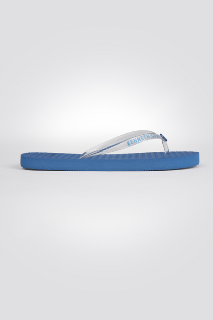 כפכפי אצבע לנשים בצבע כחול