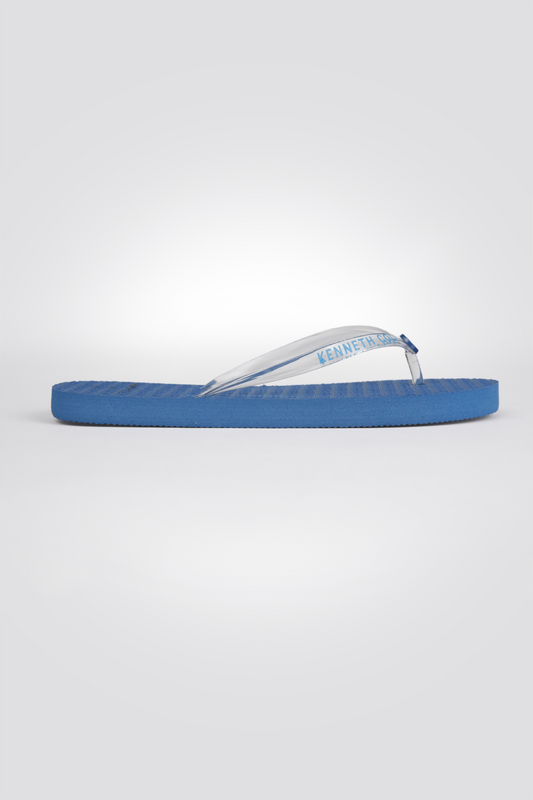 כפכפי אצבע לנשים בצבע כחול