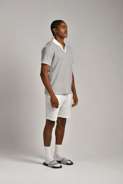 חולצת פולו וואפל פסים