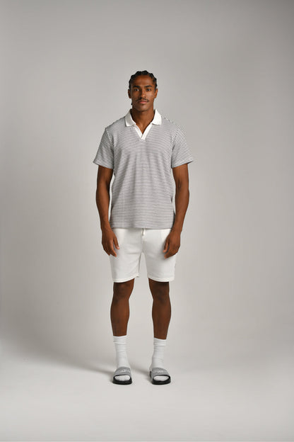 חולצת פולו וואפל פסים