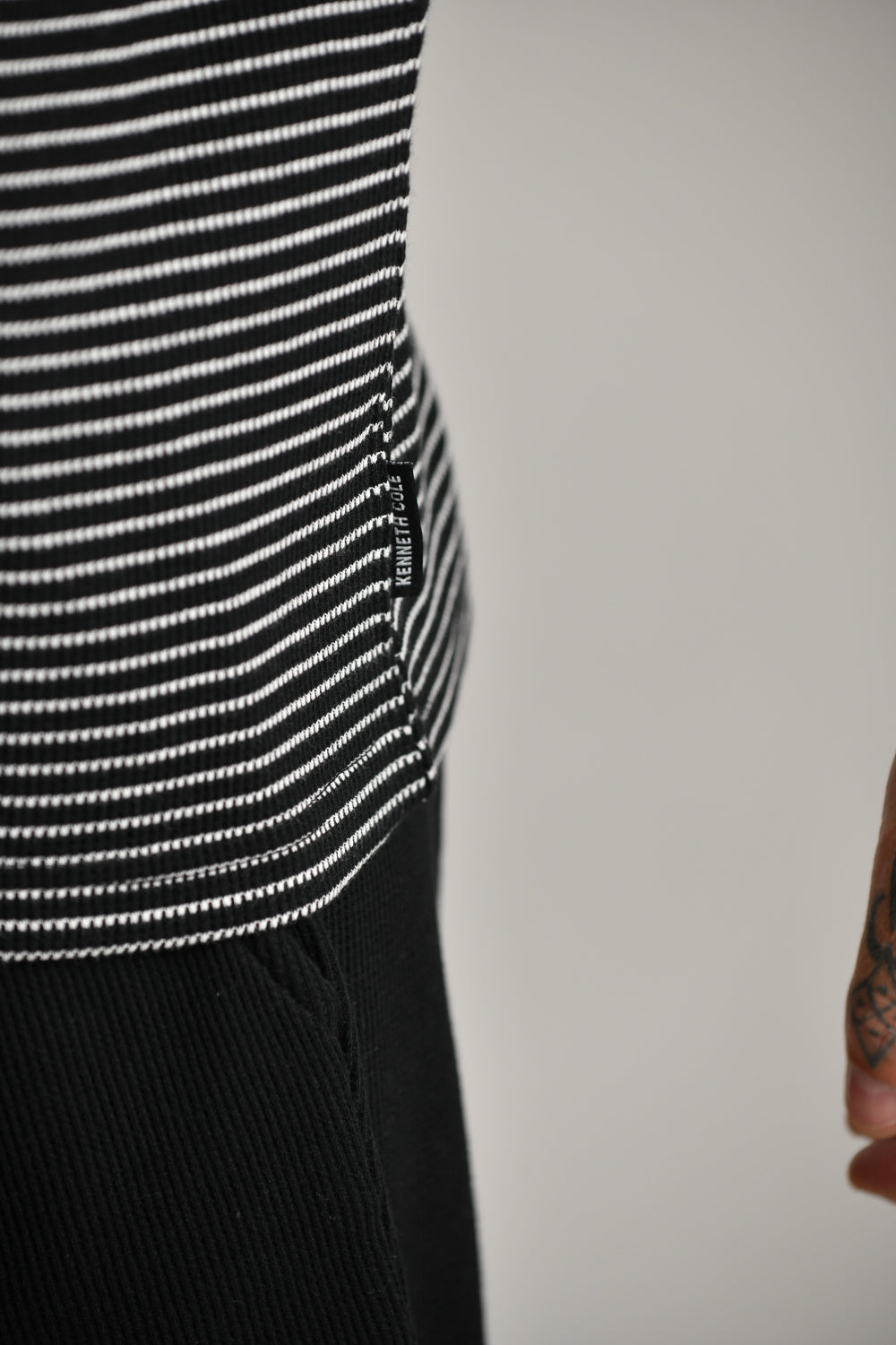 חולצת פולו וואפל פסים