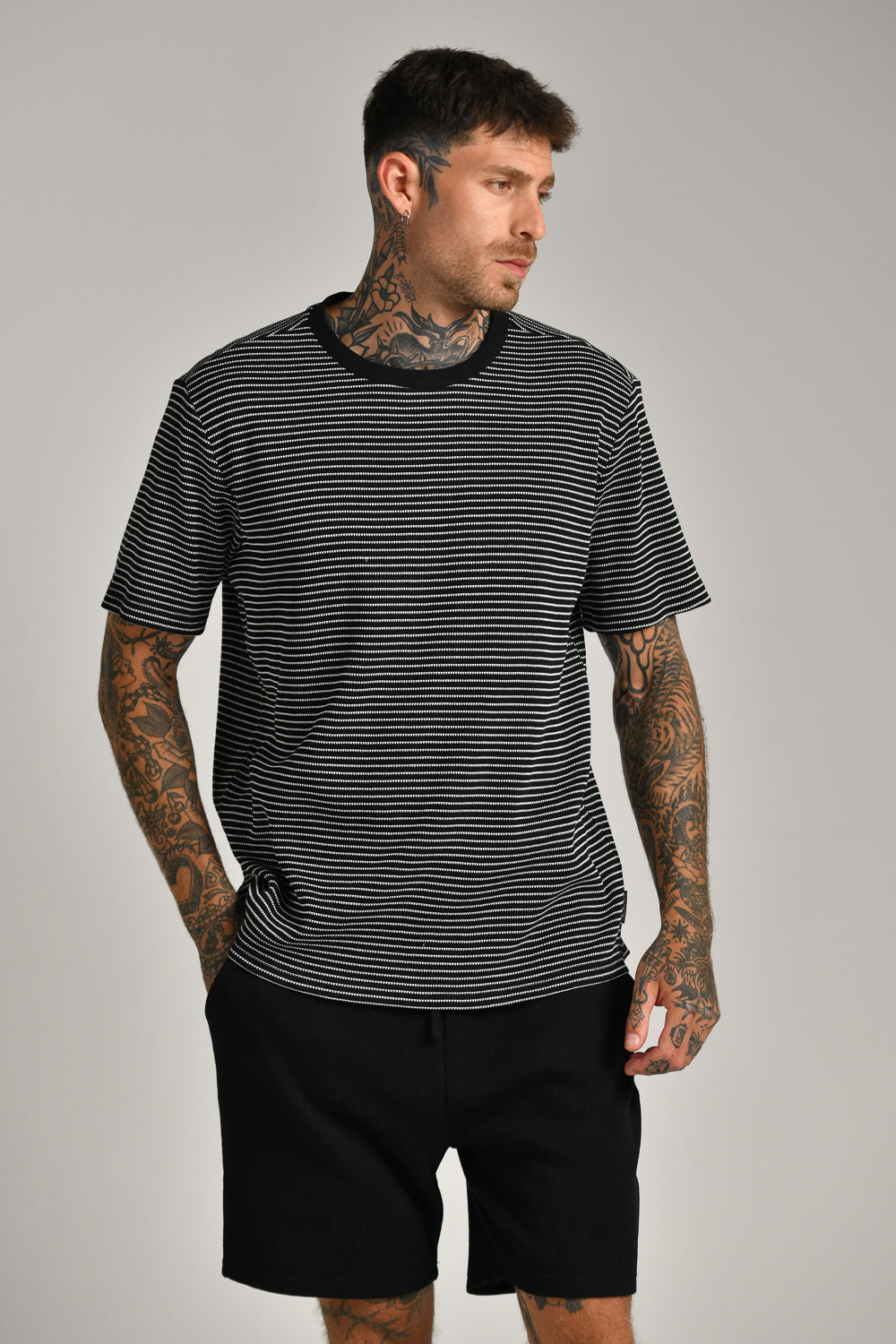 טי שירט וואפל פסים